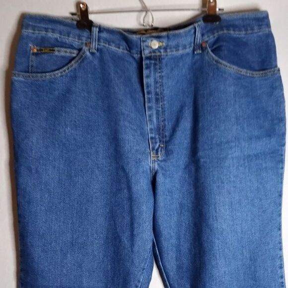 LEE Regular Fit Straight Leg Men's Denim Jeans Sz. 46x32 - Picture 4 of 8
